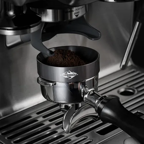 Vista 4 de Embudo dosificador de espresso de 2.283 in Se adapta a todos los portafiltros de espresso de 2.283 in Breville/Rancilio/La Marzocco/etc.