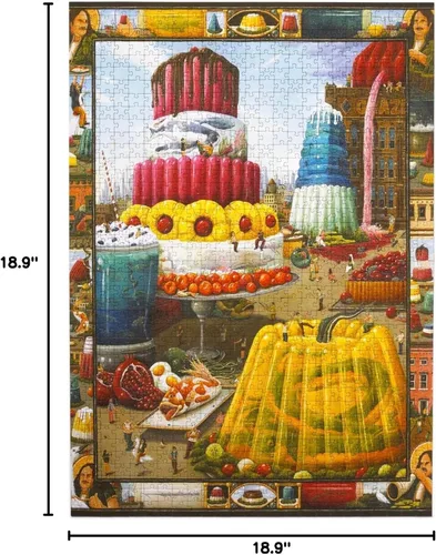 Vista 8 de Art & Fable Aspic Hunt by John Rego - Rompecabezas de 1000 piezas para adultos, perfecto para noches de juego, regalos y diversión familiar