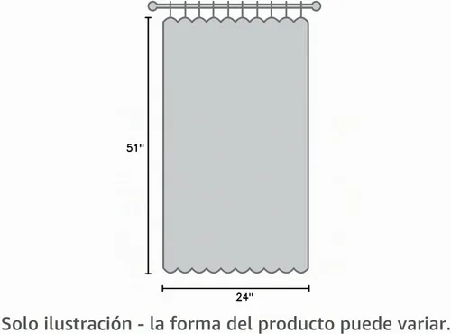 Vista 4 de No. 918 Erica - Juego de 3 cortinas de gasa triturada con cuentas transparentes con bolsillo para cortinero Beige pardo