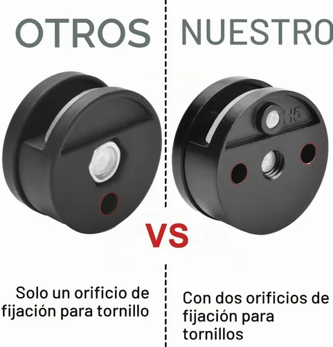 Vista 2 de AccEncyc Negro Mejorado Kit de Montaje para Espejos Sin Marco de 3-5mm, Juego de 4 Piezas con Tornillos Duales y Anclajes de Alta Resistencia NEGRO