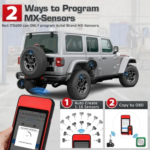 Vista 3 de Autel MaxiTPMS ITS600 (E) Herramienta de programación TPMS, 2026 Funciones completas de TPMS como ITS600 Pro Up de TS508WF/ MK808S-TS/ TS900