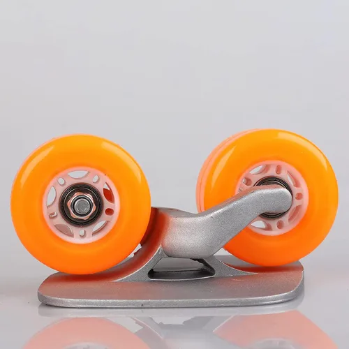 Vista 5 de Placa de patines para carretera con ruedas de poliuretano con rodamientos ABEC-7 608 con ruedas de PU con rodamientos ABEC-7 608 portátiles