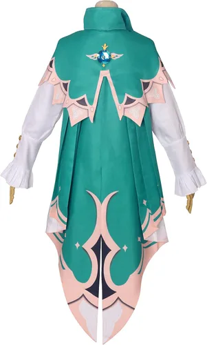 Vista 3 de Genshin Impact Venti - Trajes de cosplay para mujer lindos trajes de Halloween Blanco