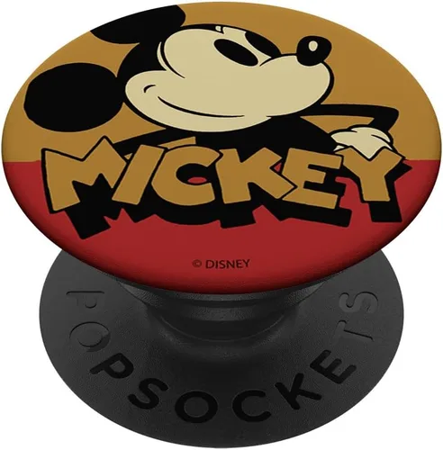 Vista 6 de Disney Mickey y sus amigos Mickey Sepia Retrato PopSockets MagSafe PopGrip para iPhone