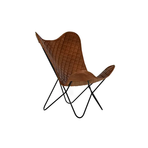 Vista 2 de Silla de Comedor DKD Home Decor Marrón 76 x 75 x 91 cm