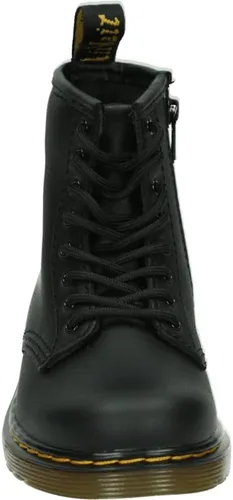 Vista 2 de Dr. Martens 1460 T Softy T - Botas unisex de piel de 8 ojales para niños, negro suave, t, 9 niño pequeño