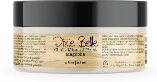 Vista 170 de Pintura para muebles con acabado de tiza Dixie Belle Paint Company - Amatista (4oz) - Pintura mineral de tiza chic púrpura profundo mate
