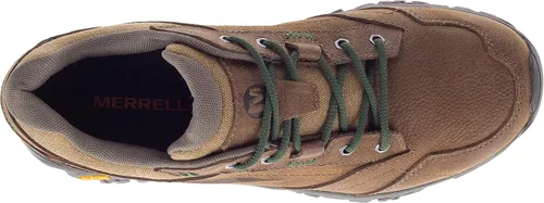 Vista 5 de Merrell Zapato de senderismo con encaje Moab Adventure para hombre, Marrón