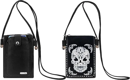 Vista 5 de Montana West Small Crossbody Phone Purse for Women Western Designer Purse with Strap