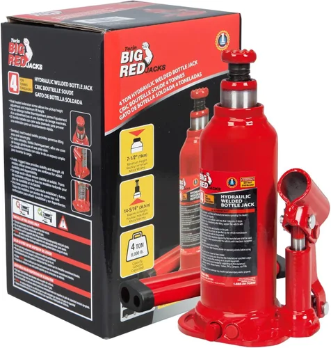 Vista 15 de BIG RED Gato hidráulico soldado para botella de 2 toneladas (4.000 libras) de capacidad, TAM90203B