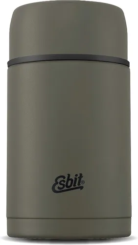 Vista 9 de Esbit Recipiente de alimentos aislado clásico, recipiente de almacenamiento de alimentos de 16.9 fl oz en verde oliva, acero inoxidable