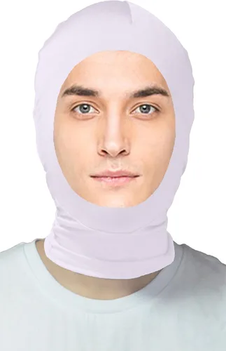 Vista 16 de VSVO Máscara de capucha Zentai de cara abierta