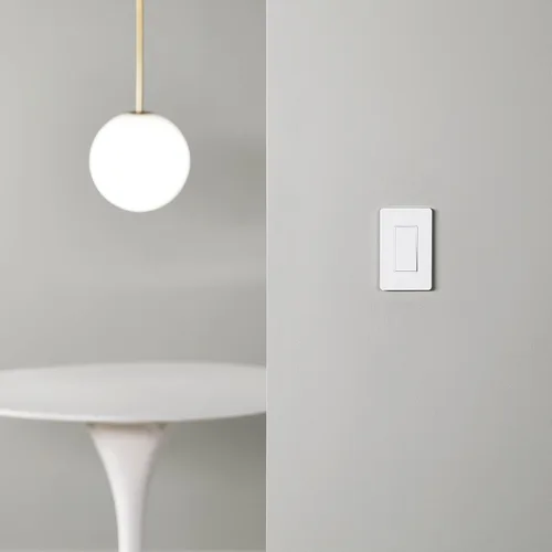 Vista 6 de Amazon Basics - Interruptor inteligente de 3 vías, funciona solo con Alexa, Wi-Fi de 2.4 GHz, no requiere concentrador, color blanco