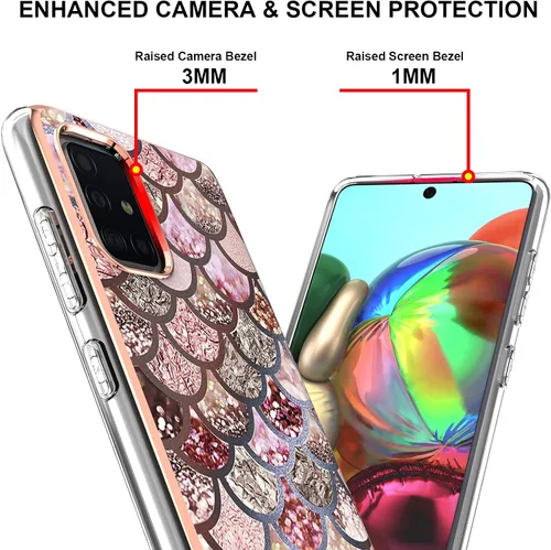 Vista 64 de Funda compatible con Nothing Phone 1, compatible con Nothing Phone One A063 para teléfono móvil TPU funda FLP