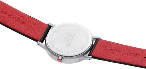 Vista 2 de Mondaine Classic A660.30314.16OM Reloj para hombre y mujer 1.417 in - Reloj de pulsera oficial de ferrocarriles suizos correa de cuero negro 98.4 ft