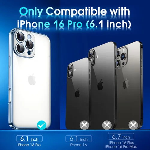 Vista 873 de Supdeal Funda cristalina transparente para iPhone 11, [No se amarillea] [Protección de la cámara] [Probado contra caídas de grado militar] Funda