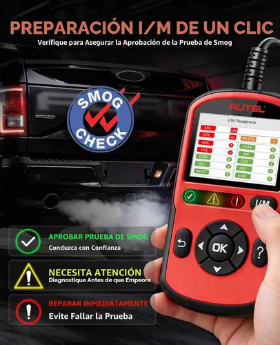 Vista 9 de Autel OBD2 Scanner AutoLink AL549: Lector de códigos de motor 2025, herramienta de diagnóstico ABS, prueba universal de batería y alternador de Rojo