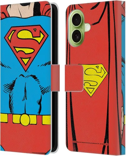 Vista 81 de Head Case Designs Funda de piel con licencia oficial de Superman DC Comics con logotipos negros y rojos compatible con Apple iPhone 11