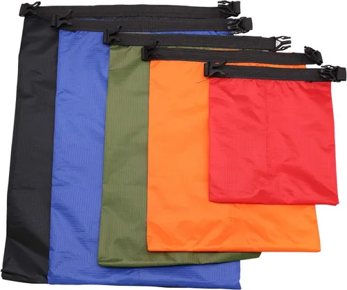 Vista 7 de TRENDBOX Kit de bolsa seca impermeable con parte superior enrollable, bolsa de compresión de almacenamiento, organizador de embalaje Poch