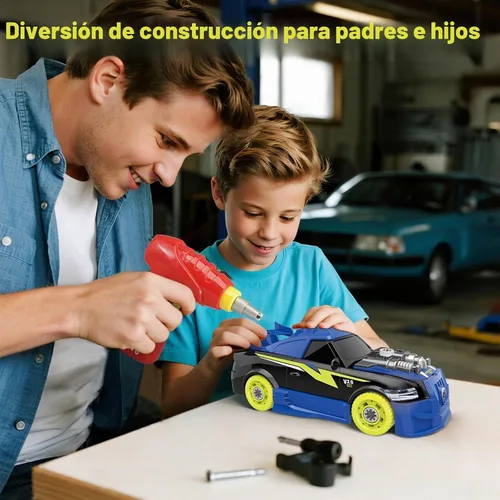 Vista 7 de Pup Go Auto de construcción 2-1 para niños a partir de 3 años, construye tu propio auto para niños Blue1