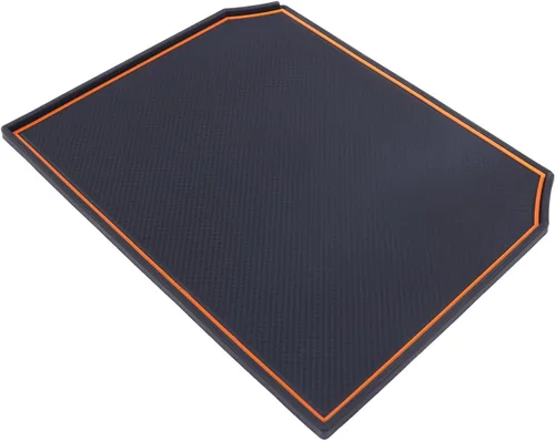 Vista 6 de PIUGILH Alfombrillas de tablero de automóvil aptas para Subaru Forester/Crosstrek/Impreza/XV 2012-2017, accesorios interiores de consola central