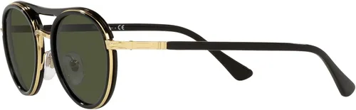 Vista 3 de Persol PO2485S - Gafas de sol redondas Dorado negro verde