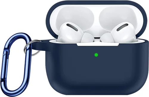 Vista 6 de Sahara - Venture Series - Funda de silicona para AirPods Pro (2ª generación), azul medianoche (HP00051)