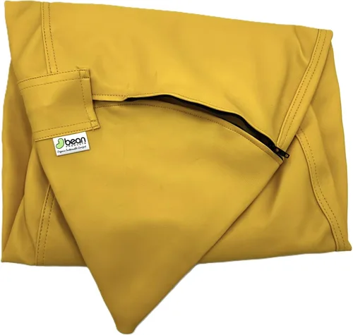 Vista 19 de Bean Products Funda de vinilo para puf de barco marino, estilo retro, resistente a la intemperie, para adultos, funda lavable sin relleno, cómoda