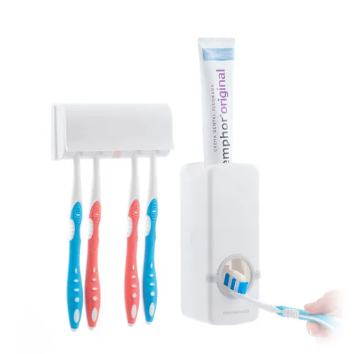 Vista 8 de Dispensador de Pasta Dental con Soporte para Cepillos Diseeth InnovaGoods