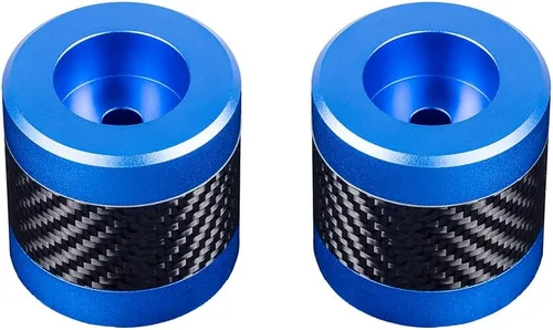 Vista 15 de Advanblack ProTek - Deslizadores de barra de choque Harley mecanizada de 1.25 pulgadas, rueda decorativa giratoria para protector de motor delantero