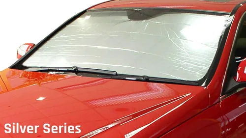 Vista 6 de HeatShield, The Original Parasol para parabrisas, ajuste personalizado para Honda Odyssey Minivan sin sensor 2011, 2012, 2013, 2014, 2015, 2016