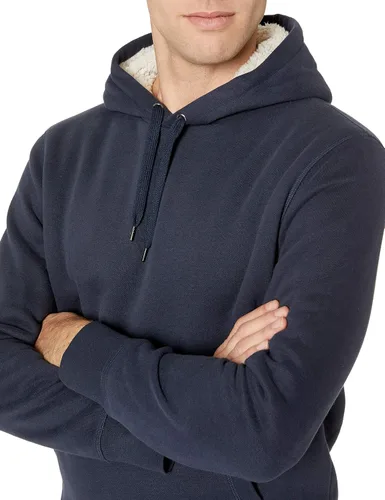 Vista 4 de Tienda Essentials - Sudadera con capucha y con forro de sherpa para hombre