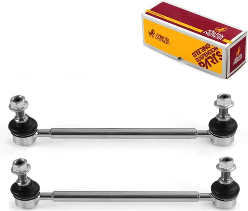 Vista 206 de Metrix Premium Piezas de Chasis - Kit de 2 piezas de Eslabón de Estabilización de Barra Antirrollio Delantera Compatible con 2006-2009 Mitsubishi