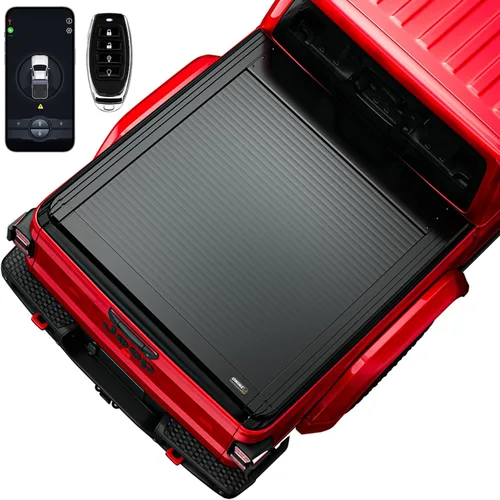 Vista 27 de ONINE Pull-Lock-Go Funda retráctil rígida para tonel, ajuste personalizado 2015-2026 Chevy Colorado/GMC Canyon, cama de camión de 5 pies (156.7 cm)