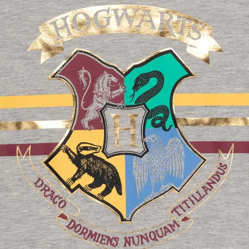 Vista 4 de Harry Potter Hogwarts - Conjunto de camiseta y leggings de manga corta con volantes