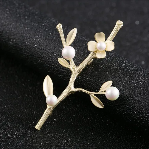 Vista 5 de Brooch Pin Corsage, Sweater Dress Bag Fashion Jewelry Accessory Decor for Wedding Birthday Party Christmas Gift