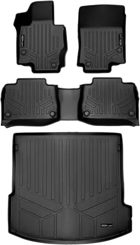 Vista 12 de SMARTLINER Juego de alfombrillas de piso personalizadas para Mercedes-Benz AMG GLE 53 2021-2025
