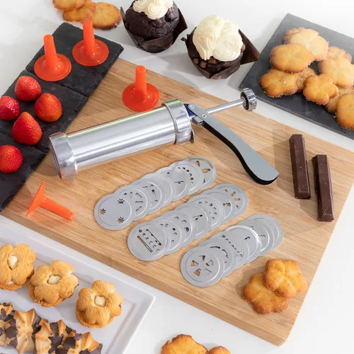 Vista 5 de Máquina para Hacer Galletas y Manga Pastelera 2 en 1 Prekies InnovaGoods