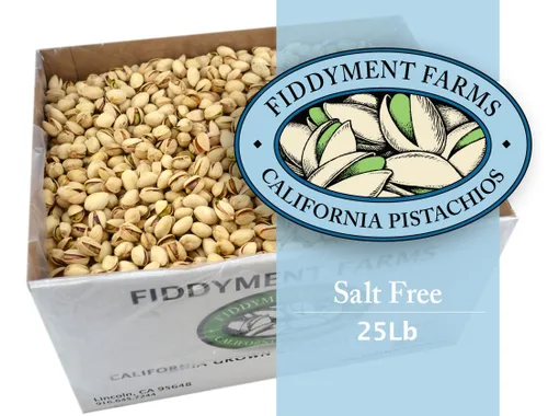 Vista 3 de Fiddyment Farms Pistachos con cáscara de cebolla y ajo de 3 libras