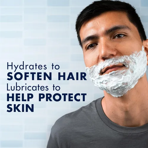 Vista 6 de Gillette Gel de afeitado hidratante Series 3X, 6 unidades, 7 onzas cada uno, lubricación para proteger contra la irritación, azul-blanco, 7 onzas