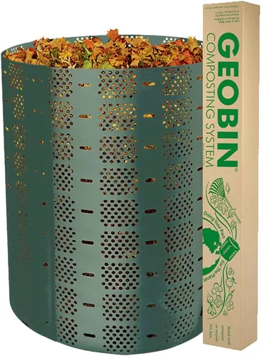 Vista 7 de Geobin Contenedor de compostaje – 246 galones, expandible, fácil de montar, fabricado en los Estados Unidos, compostador para exteriores y patio