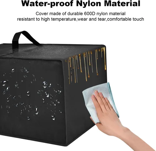 Vista 5 de Cubierta antipolvo para cocina, resistente, impermeable y a prueba de polvo, multiusos, compatible con Ninja MC1001 Foodi Possible Cooker PRO de 8.5