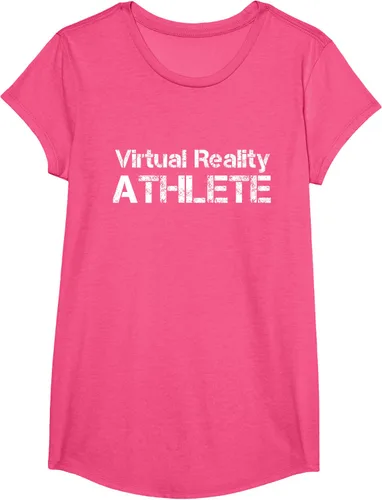 Vista 60 de Virtual Reality ATHLETE for VR Gamers Camiseta, Negro, S