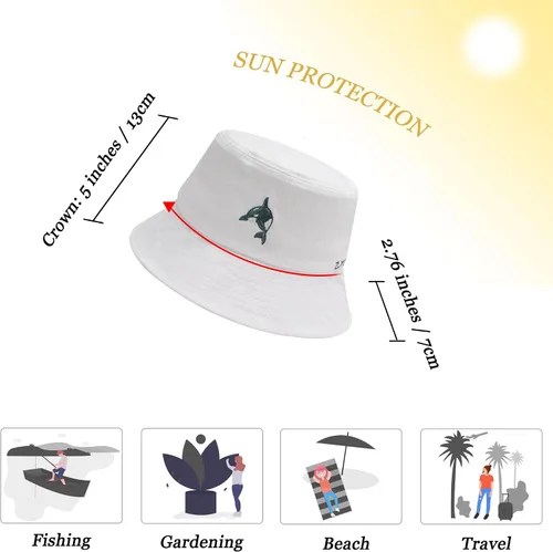 Vista 277 de ZLYC Gorra de pescador bordada de moda unisex para hombres y mujeres