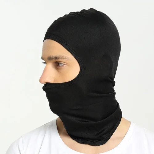 Vista 2 de ALASKA BEAR - Natural Silk Balaclava Face Mask for Cold Weather, Unisex