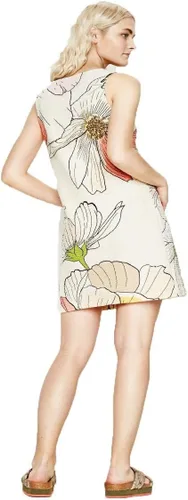 Vista 2 de Desigual Vestido sin mangas de punto menta para mujer