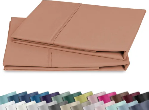 Vista 20 de Fundas de almohada de algodón de 400 hilos 01-Blanco