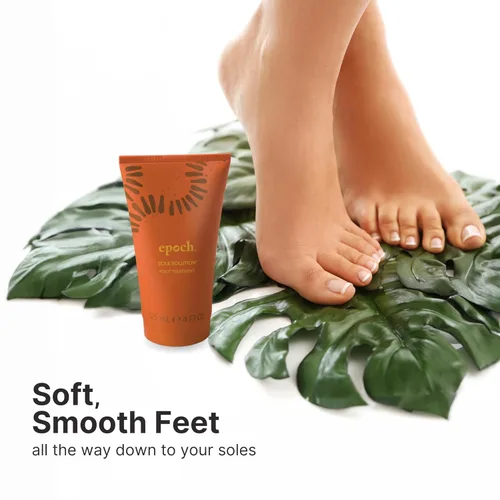 Vista 5 de Nu Skin Epoch Sole Solution Tratamiento para pies Crema hidratante intensiva para pies secos, piel áspera y talones Suaviza los callos