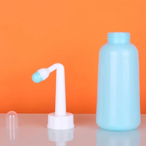 Vista 6 de Croing Bidé portátil de 2 piezas para viajes, el bidé fácil para el cuidado posparto (11.8 fl oz)