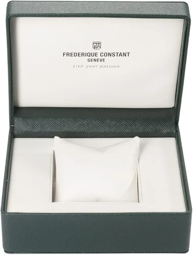 Vista 4 de Frederique Constant Reloj automático para mujer de acero inoxidable con correa de cocodrilo 20 modelo FC-310LGDHB3B4 gris pardo y gris Gris pardo